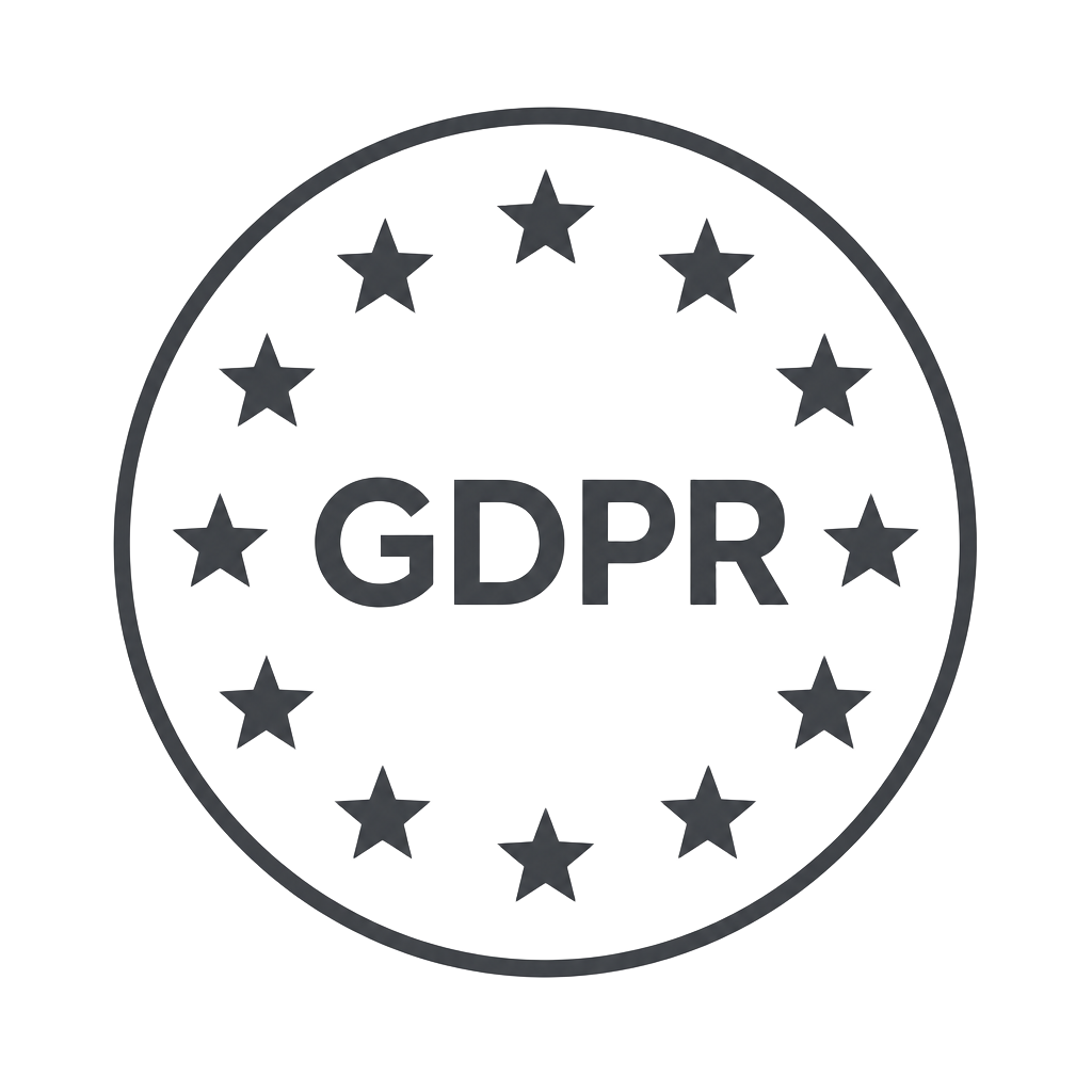 GDPR certification badge